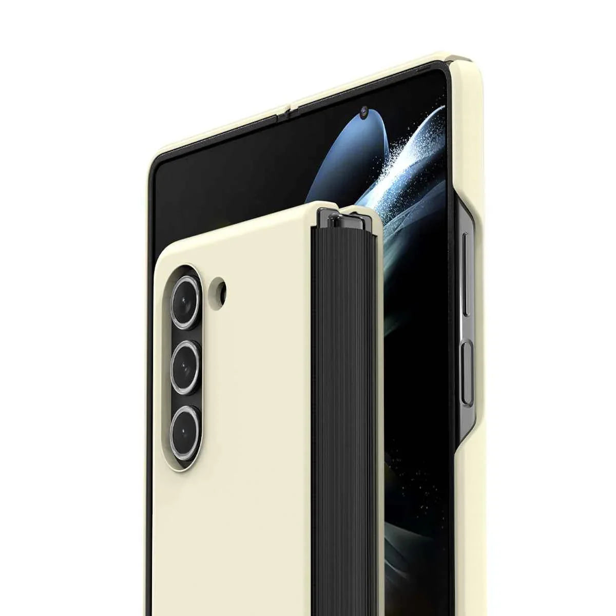 Araree Z Fold 5 Aero Flex Case - Cream Araree Z Fold 5 Aero Flex Case - Cream